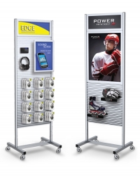 Portable Slatwall Stands